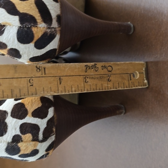 ALFANI platform Leopard Print Women's Heels Sz 9 - Picture 3 of 7